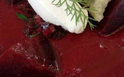 Receita da borscht – a sopa de beterraba – apresentada na oficina em Prudentópolis